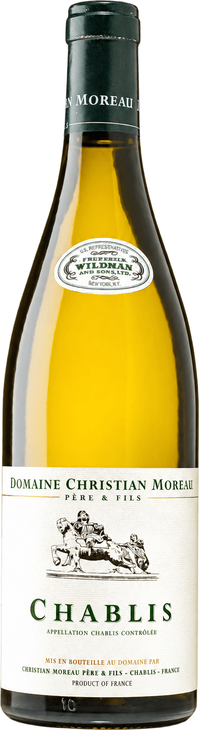 Bouteille de Chablis « Les Pargues », Domaine Christian Moreau