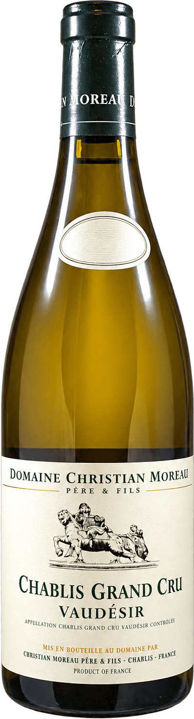 Bouteille de Chablis Grand Cru Vaudésir, Domaine Christian Moreau